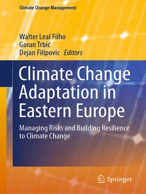 cover image of Climate Change Adaptation in Eastern Europe